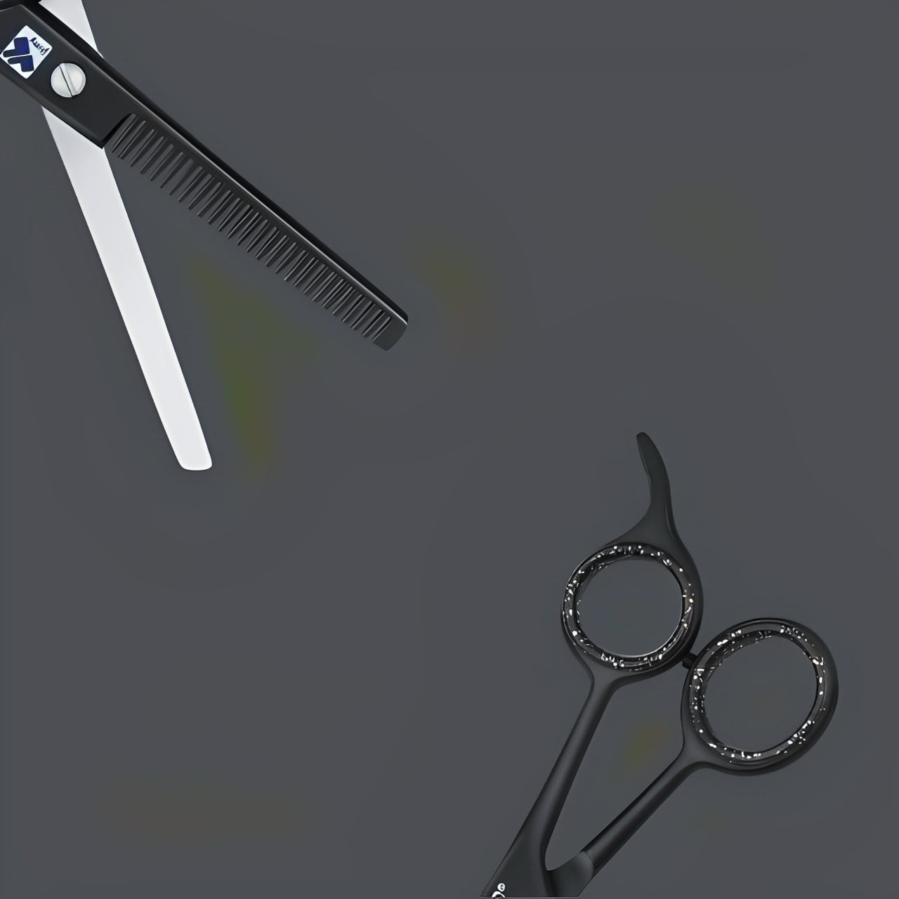 J1-209 Black Thinning Scissors