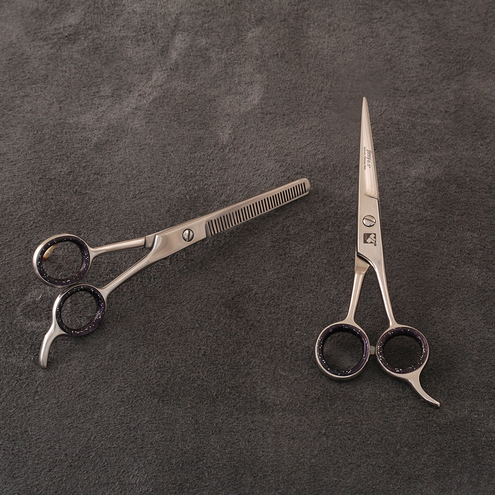 J-886-02ST Professional Hair/Thinning Scissors Set Shiny Finish
