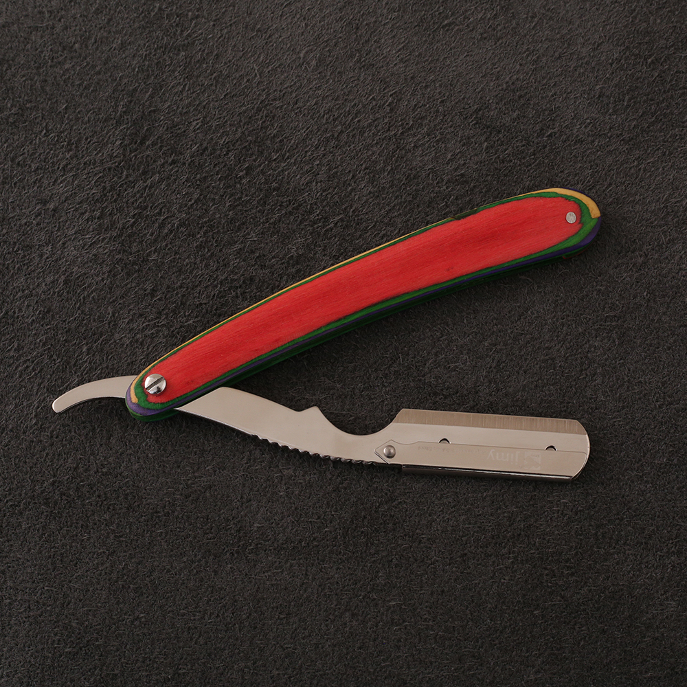 J-883-05 Shaving Razors Multi Wood Handle