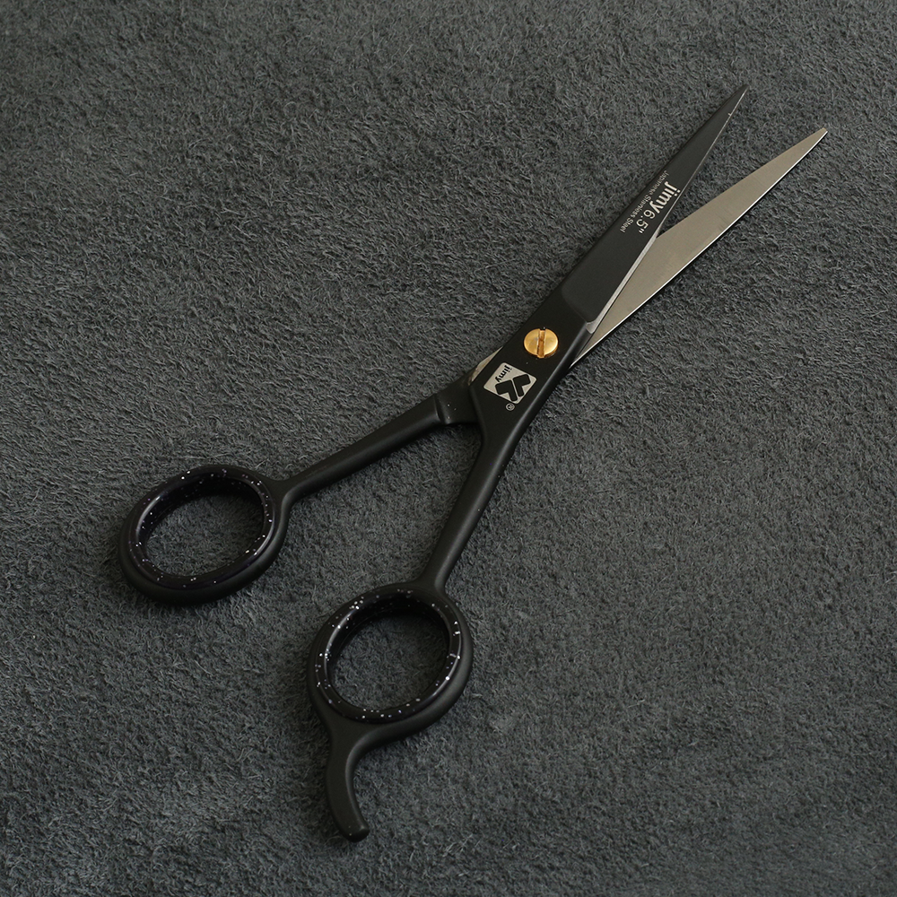 J-886-02B Professional Hair Scissors 6" Black Edition