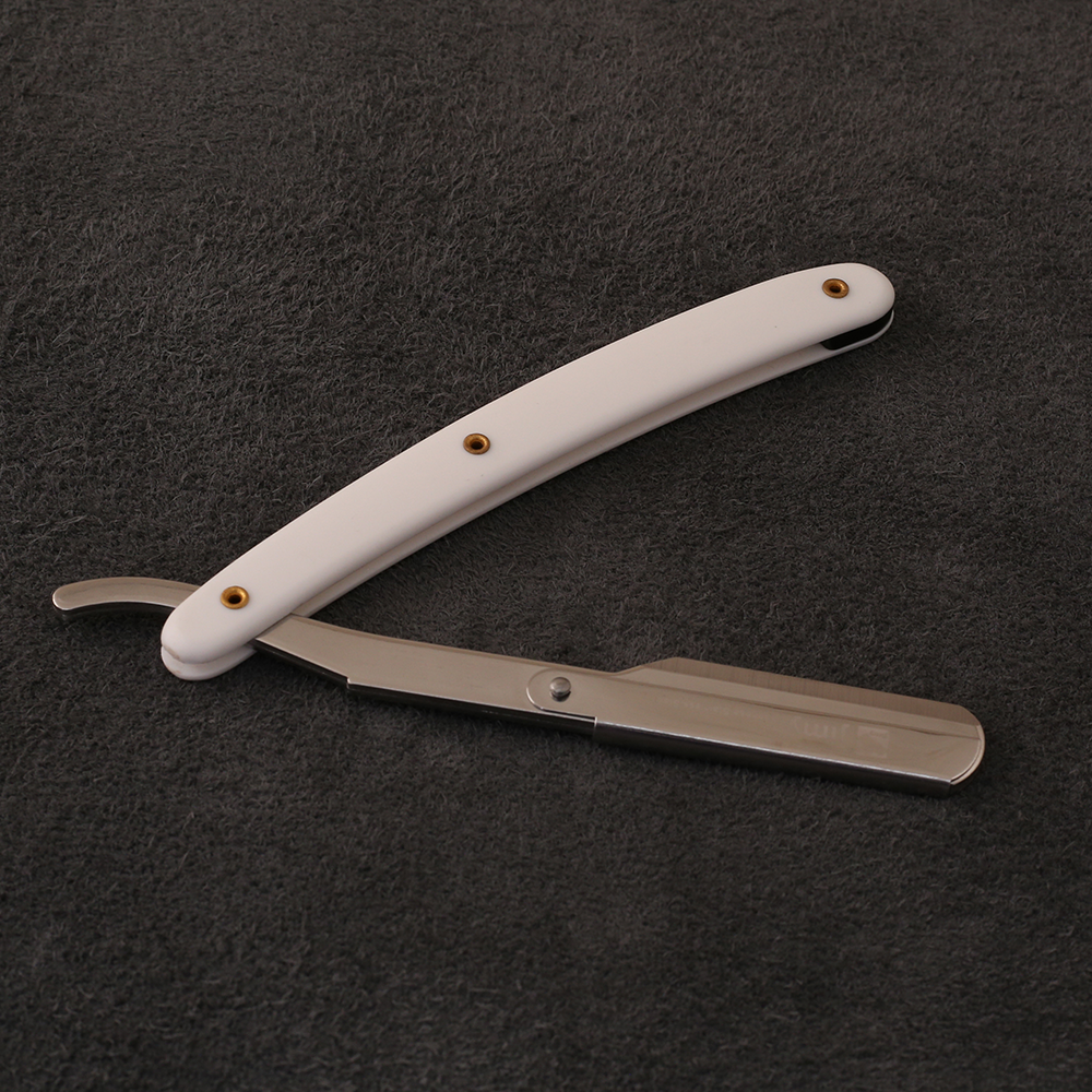 J-883-02 Shavings Razors Plastic White Handles