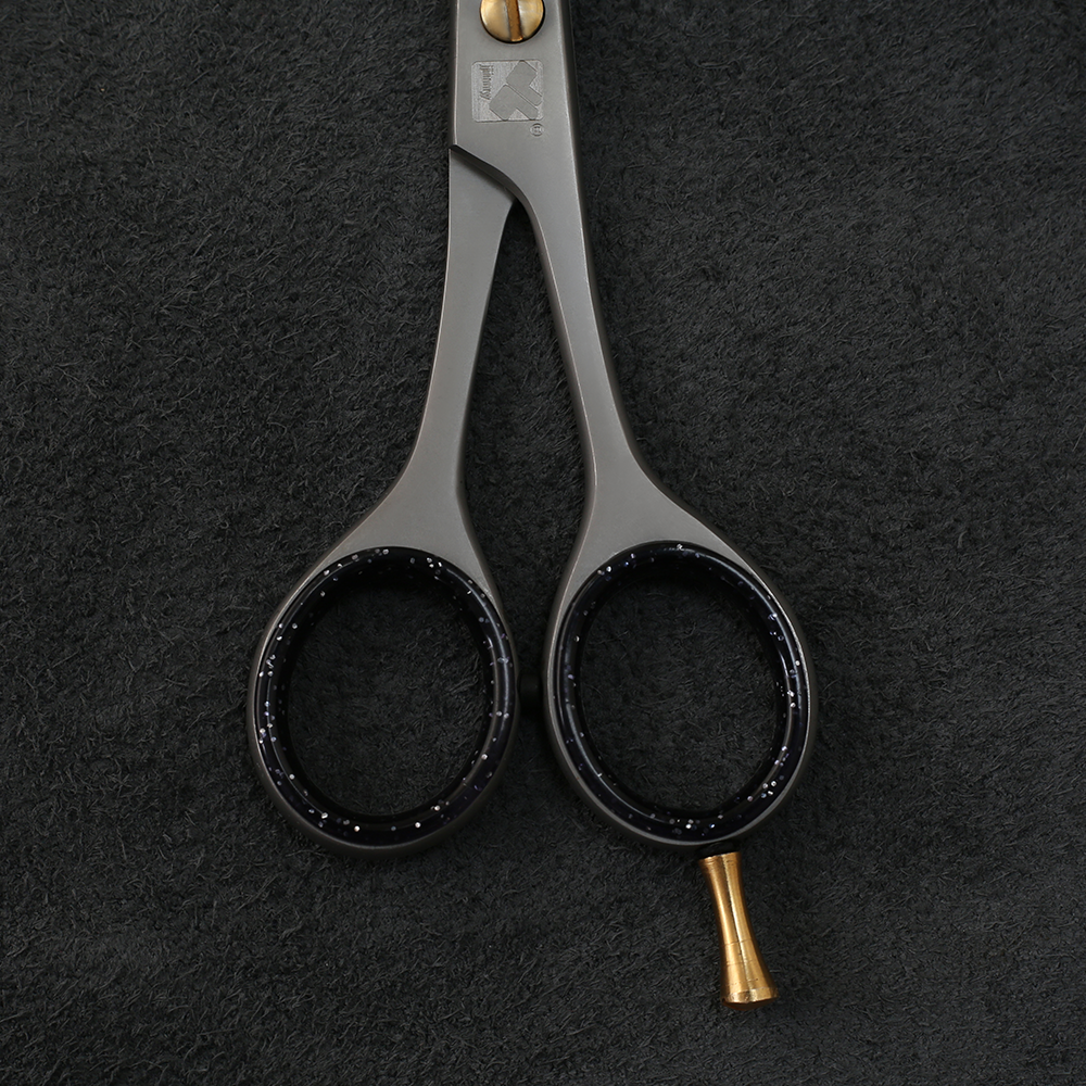 J1-039 Professional Hair Scissors Tennis Handle 61/2" Sand