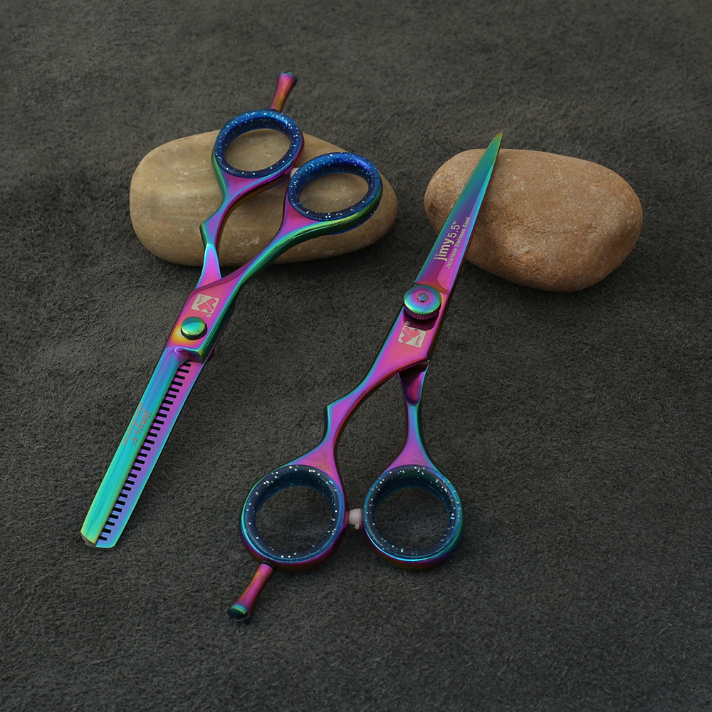 J-886-01LTST Professional Japan Left Hand Hair/Thinning Scissors 6" Set Multi Edition Special