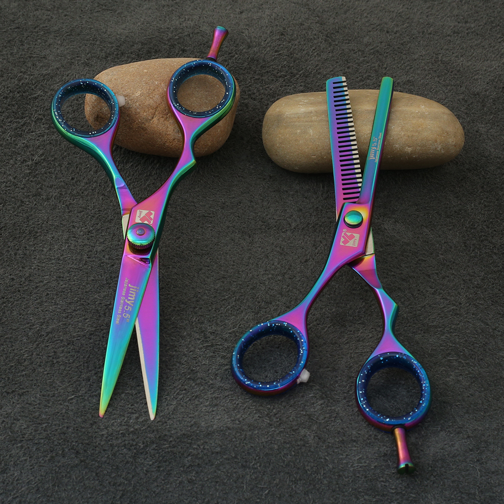 J-886-01LTST Professional Japan Left Hand Hair/Thinning Scissors 6" Set Multi Edition Special