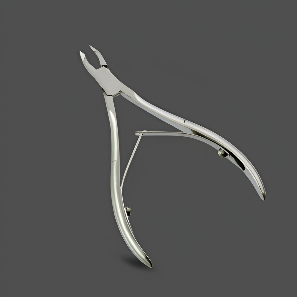 J3 - 242 Cuticle Nipper 10cm Double Spring
