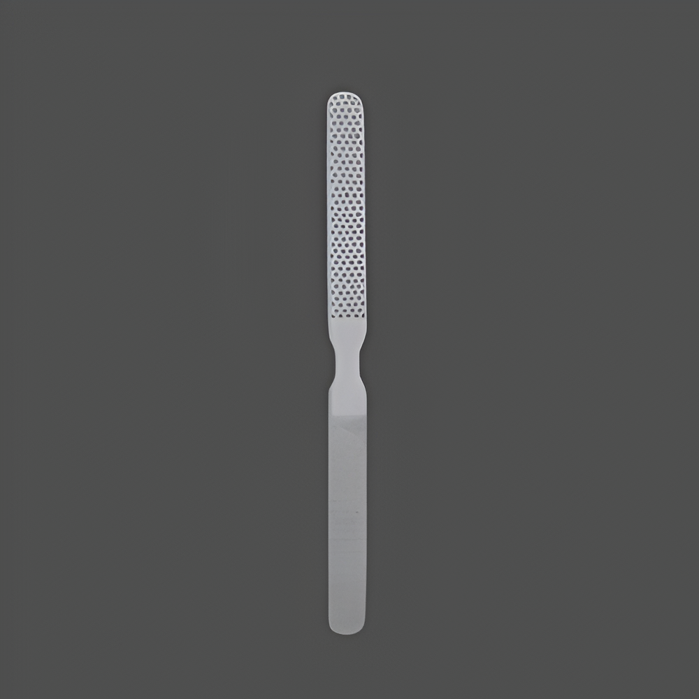 J4 - 217 Heel Scraper Stainless steel Double Ended
