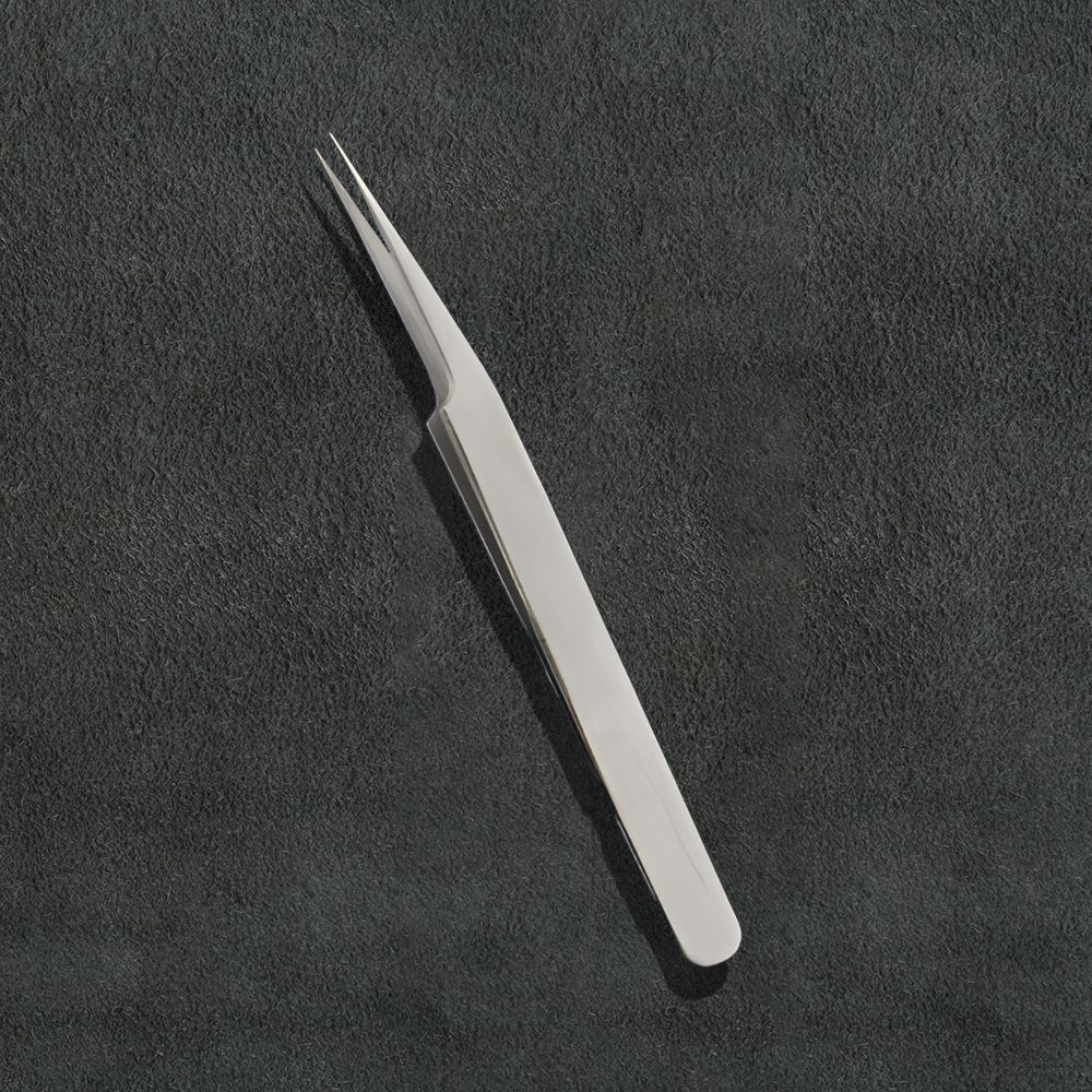 J5 - 031 Professional Eye Lashes Tweezers Pointed Side