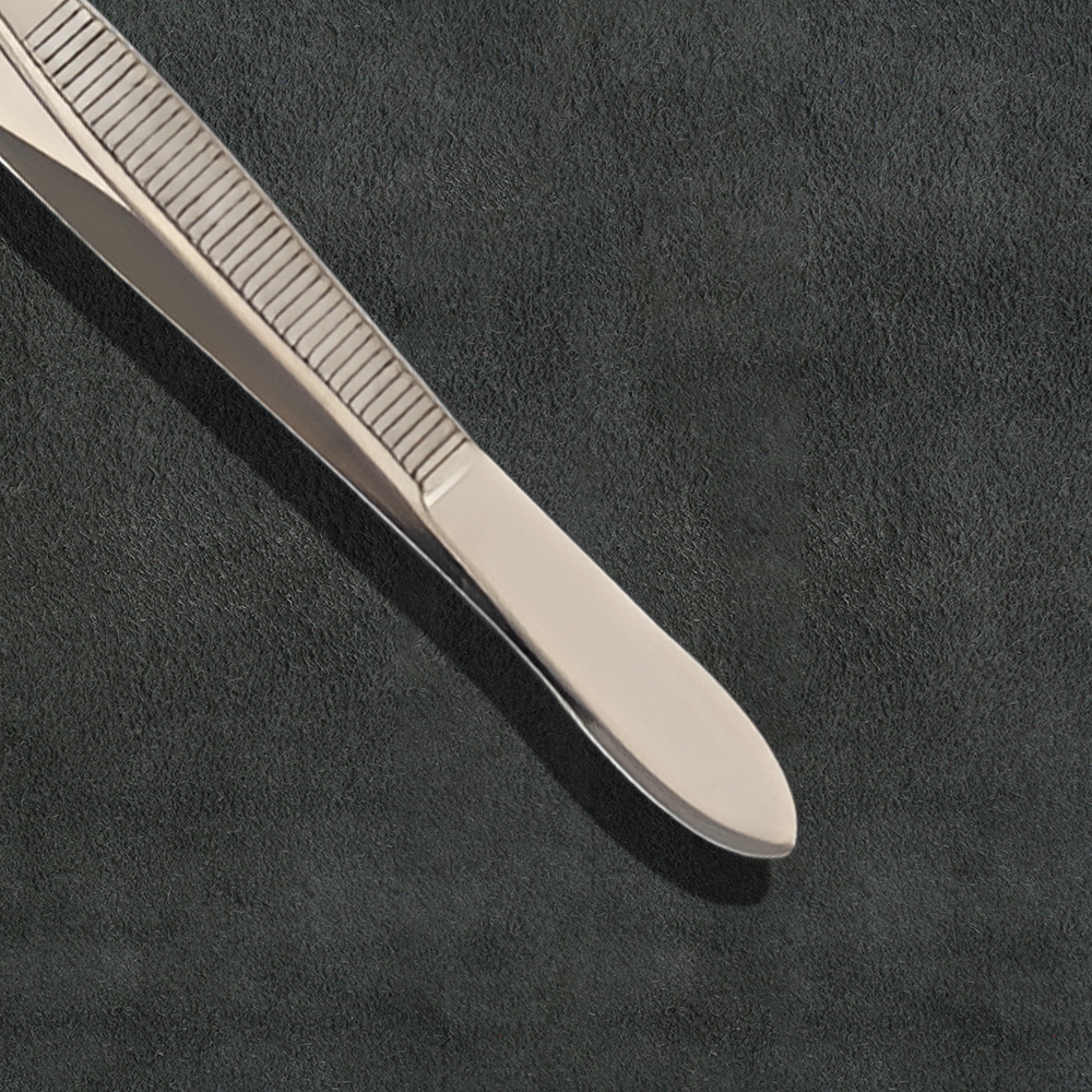 J5 - 019 Professional Eye Brow Tweezer Pincer Tip Mens 3.5"