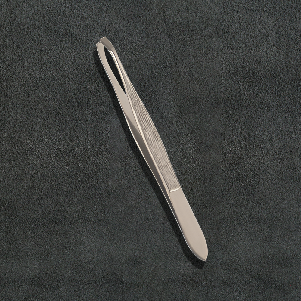 J5 - 021 Professional Eye Brow Tweezer Pincer Mens 3.5"
