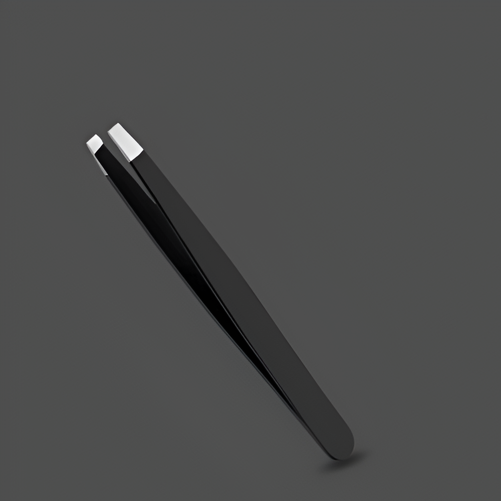 J5 - 288 Eye Lashes Tweezers Black Set of 2