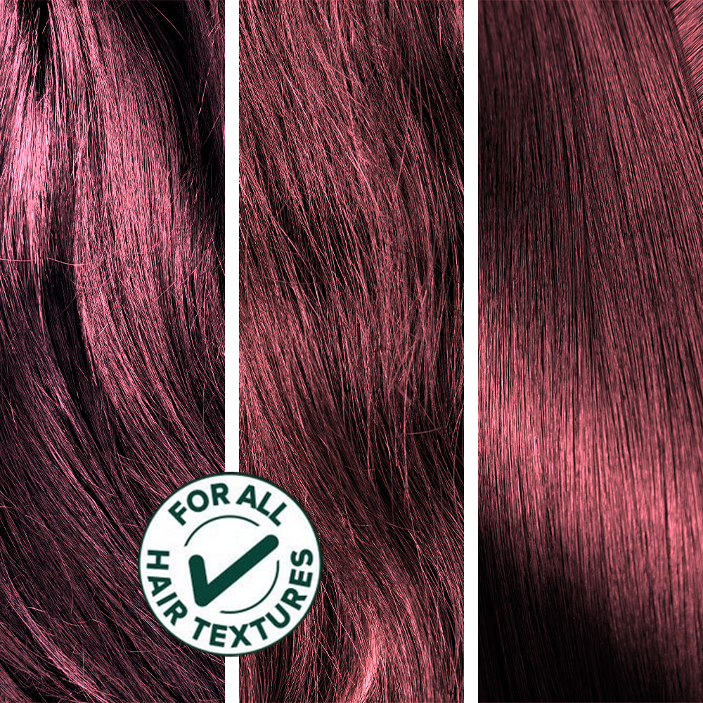 30 Minute Natural Henna Hair Dye : Harsh Chemical-Free Semi-Permanent Burgundy Hair Color for Men and Women HC-BC-06