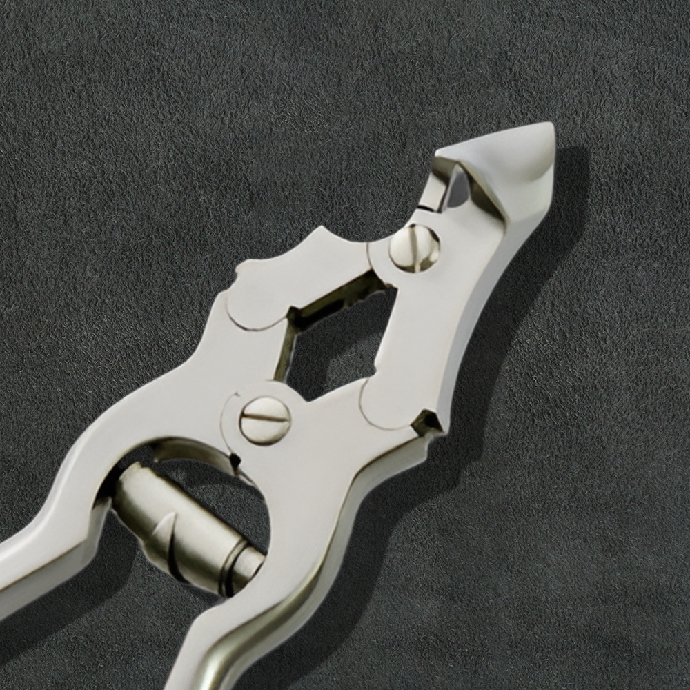 J3 - 190 Professional Toe Nail Clipper Double Action 16cm Moon shape