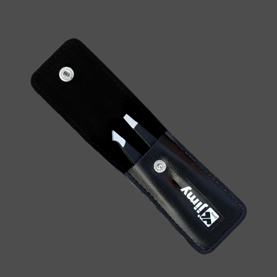 J5 - 288 Eye Lashes Tweezers Black Set of 2