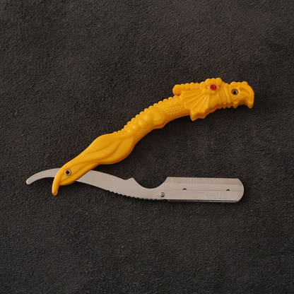 J-883-04 Shaving Raozrs Plastic Handle Yellow Jaguar