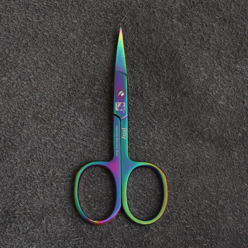 J2-093MT Nail Scissors 09cm Curved Multi Colour