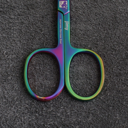 J2-093MT Nail Scissors 09cm Curved Multi Colour
