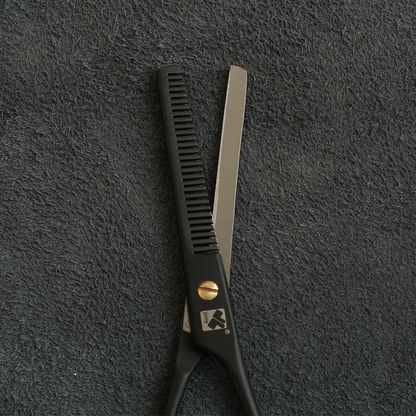 J-886-02BTN Professional Thinning Hair Scissors 6" Black Edition