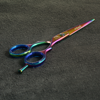 J1 -  137 Professional japan SS Tatanium Hair Scissors Razor Edge 61/2"