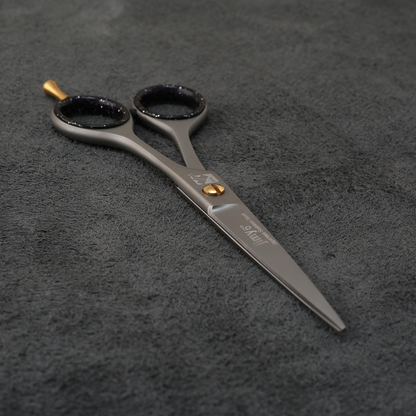 J1-039 Professional Hair Scissors Tennis Handle 61/2" Sand