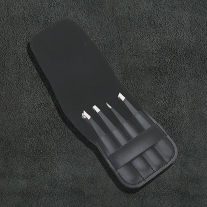 J5 - 292 Professional Eye Lashes Black Set of 4