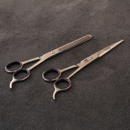 J-886-02ST Professional Hair/Thinning Scissors Set Shiny Finish