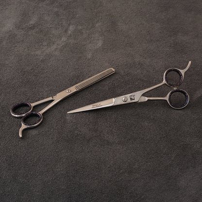 J-886-02ST Professional Hair/Thinning Scissors Set Shiny Finish