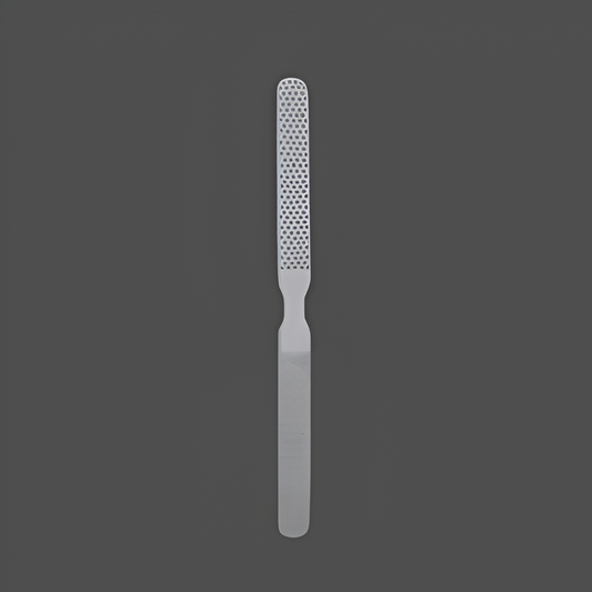 J4 - 217 Heel Scraper Stainless steel Double Ended