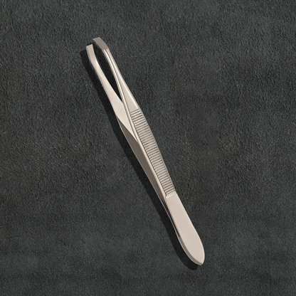 J5 - 019 Professional Eye Brow Tweezer Pincer Tip Mens 3.5"