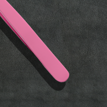 J5 - 064 Eye Brow Tweezers Slunt Pink