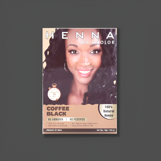 Henna Hair Dye Black Coffee hair Color 100% Pure & Natural Henna