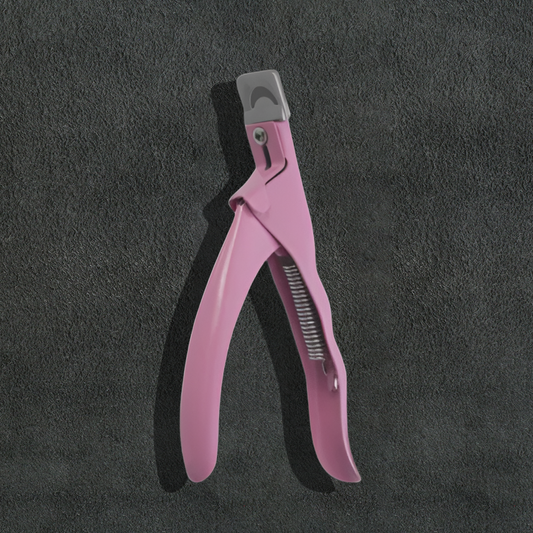 J3 - 361 Professional Nail Tip Cutter Pink Handle